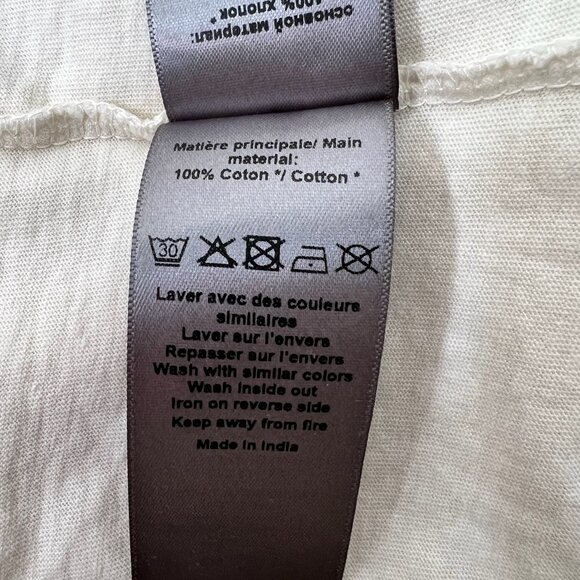 Zadig & Voltaire Cecilia Skull Reaper Strass T-shirt - Size S - Picture 7 of 8